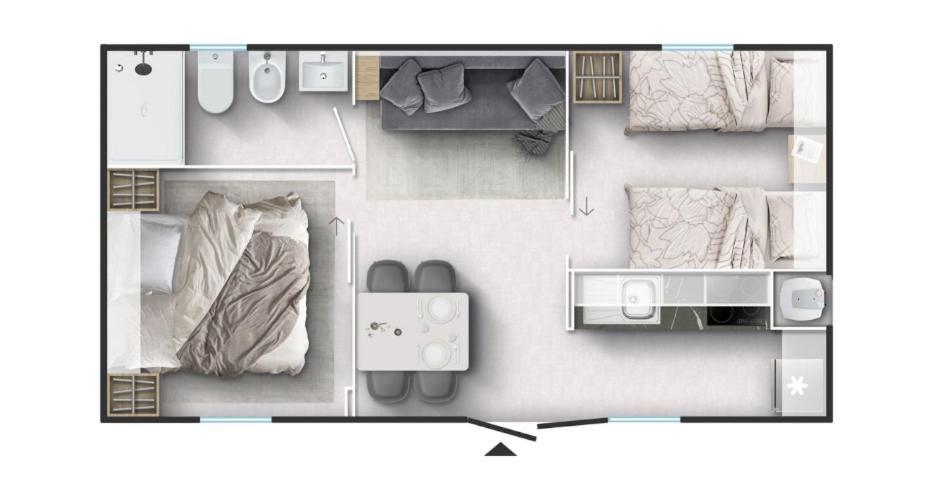 סוטומרינה Hotel Park E Mobil Home מראה חיצוני תמונה
